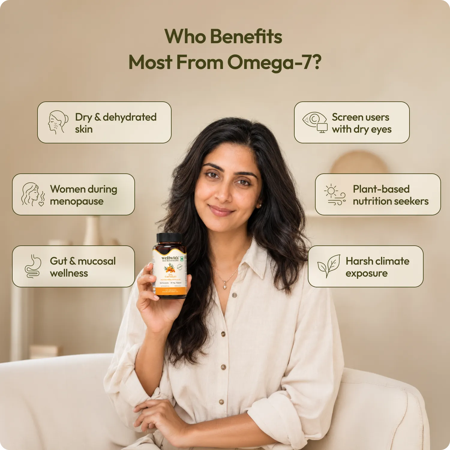 Sea Buckthorn Omega 3,6,7,9 Oil Capsule (30 Capsule)