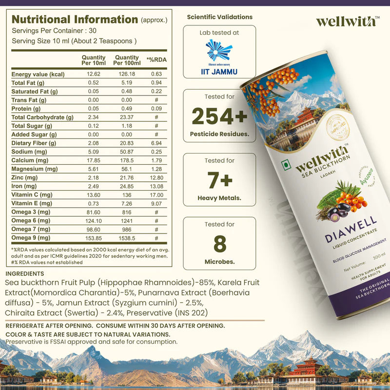 Sea Buckthorn DiaWell 300ml
